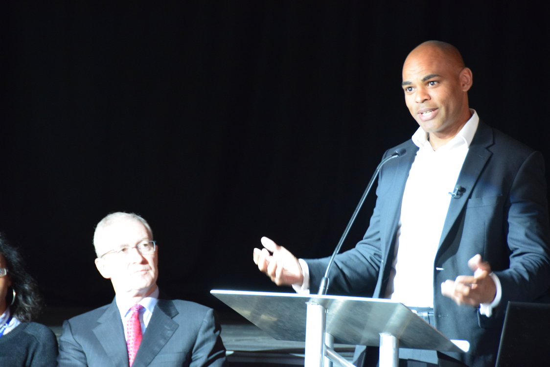 Mayor Marvin Rees attends UoB